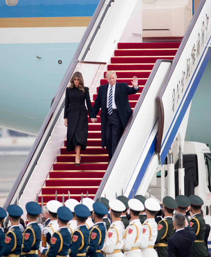 US President Trump begins state visit to China