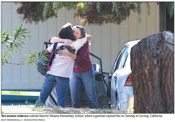 California gunman kills 4 in rampage