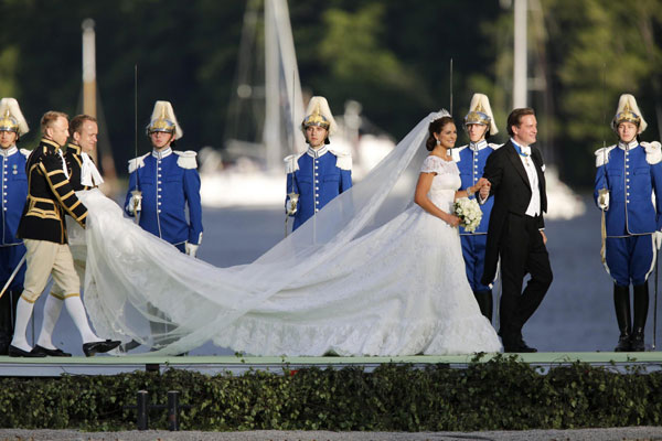 Swedish Princess Madeleine marries New York banker