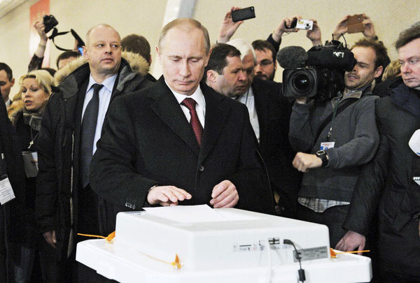 Putin set for poll triumph