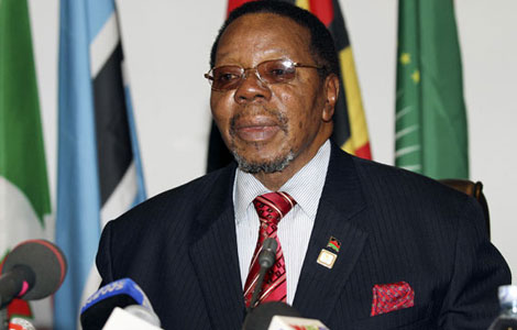 Malawi's President Mutharika dies