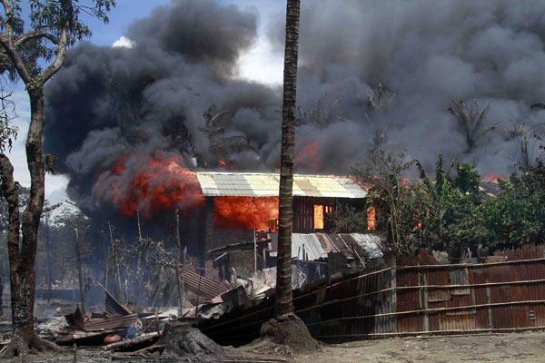 Myanmar clashes continue