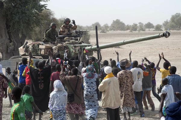 French, Malians secure Timbuktu, rebels claim to control Kidal