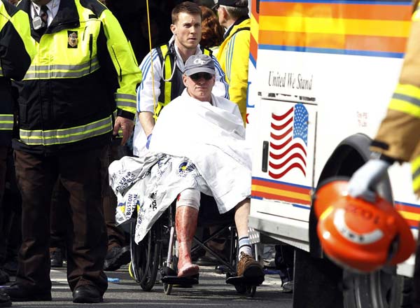 At least 2 dead, 100 injured in Boston explosions