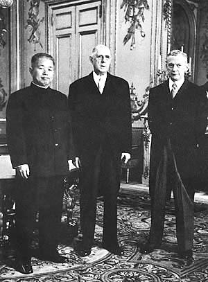 Big events in the Sino-French relations