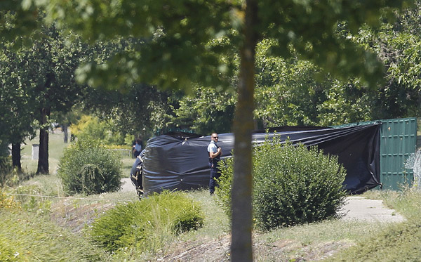 Severed head found in suspected French Islamist attack