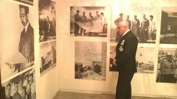 PoW camp exhibition strikes a chord with UK residents
