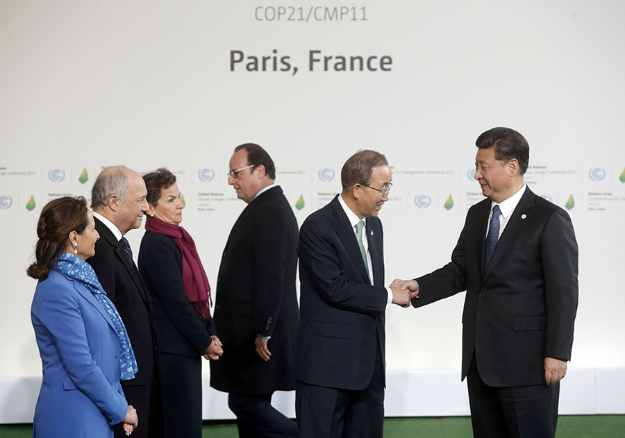 World leaders gather for the World Climate Change Conference