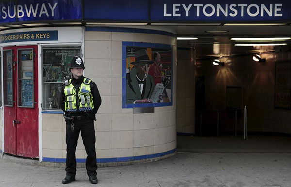 British police charge man over 'terrorist incident' at London metro station