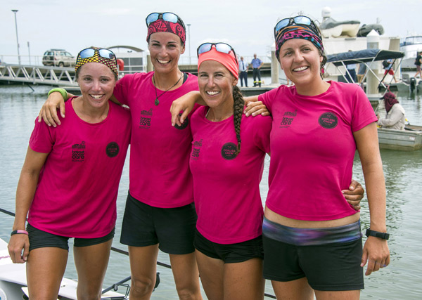 Four British women make history by rowing across the pacific ocean