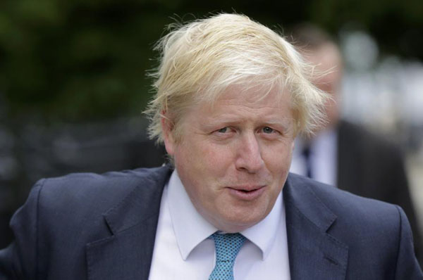 UK Prime Minister May stuns political world by appointing Boris Johnson