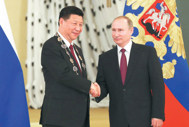 China-Russia relations are unshakable, Xi says