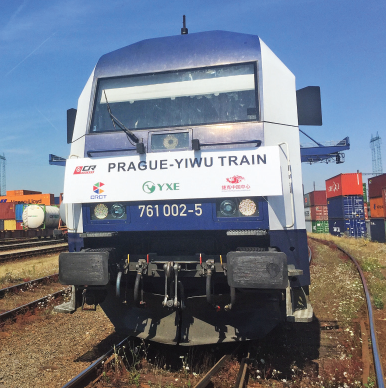 New rail connection links Czech Republic with China's Yiwu