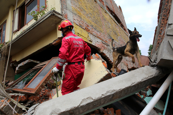 China pledges continued help as Nepal rebuilds