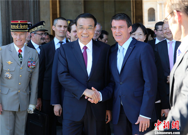 China, France prioritize partnership in third-party markets