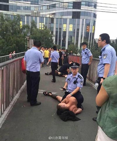 'Spartans' detained by Beijing police for disturbing order