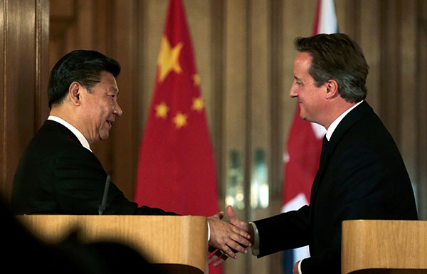 China-Britain 'global' partnership sealed with declaration, personal bonds