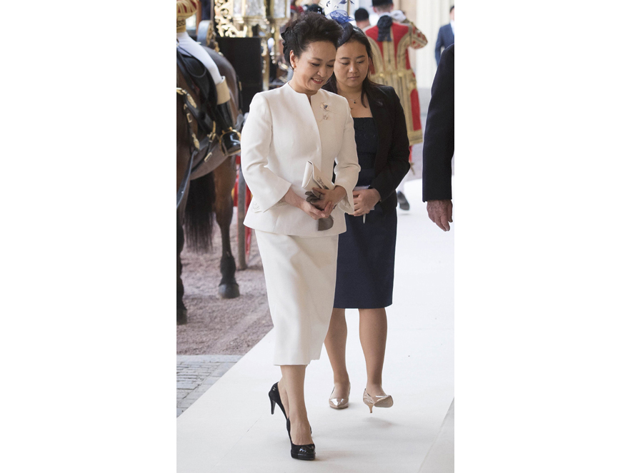 First Lady's wardrobe during UK visit