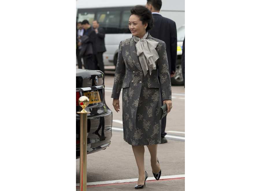 First Lady's wardrobe during UK visit