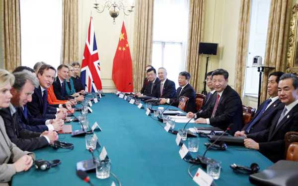 Xi's visit opens 'golden era' of China-Britain ties