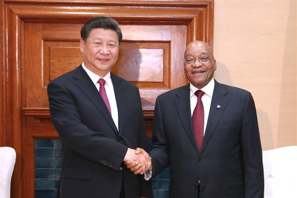 Xi in South Africa to strengthen bilateral ties, boost China-Africa cooperation
