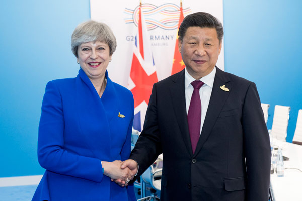 Xi: UK and China can evolve together