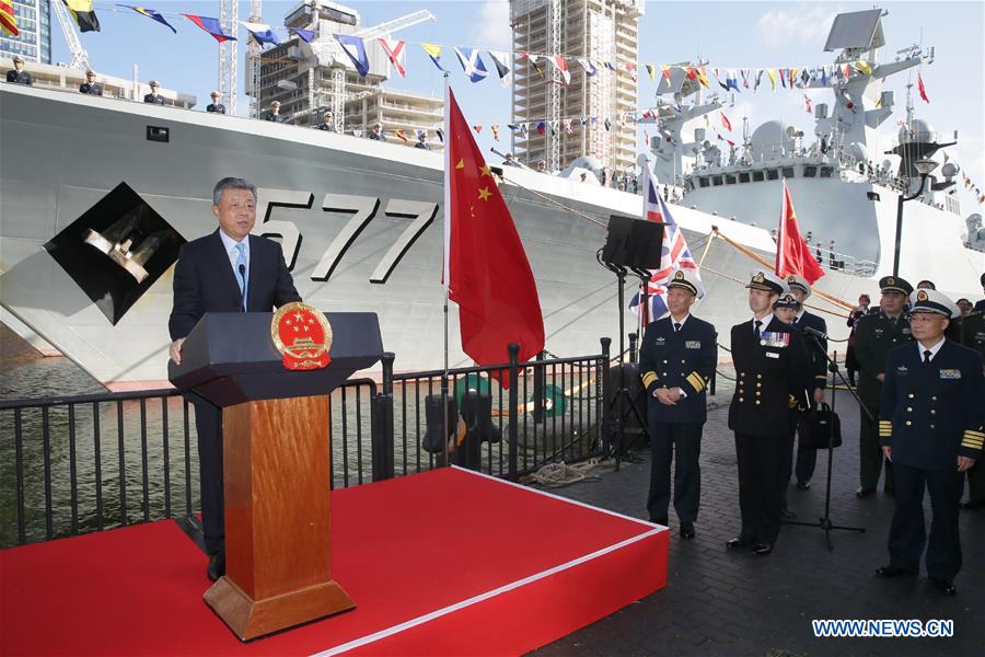 PLA Navy ships buoy ties with UK
