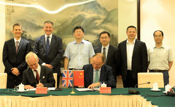 Carbon emissions targeted by British-Chinese joint efforts