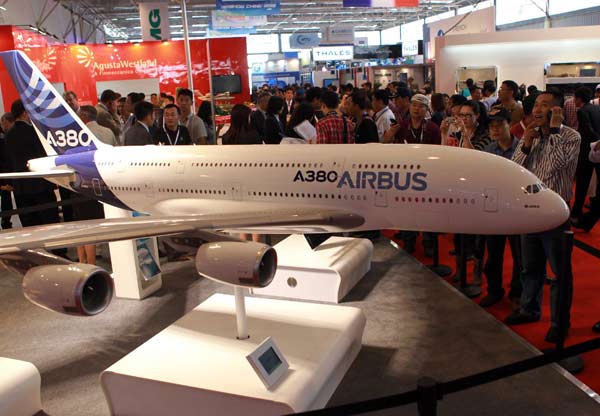 Airbus makes inroads with China sales