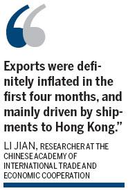 China's trade surplus figures 'over-inflated'