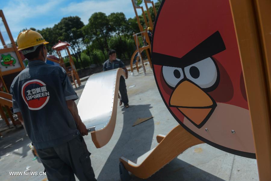 Angry Birds theme park under construction in E China