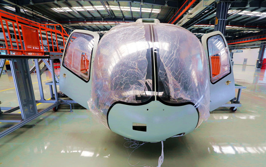 China's chopper industry flying high