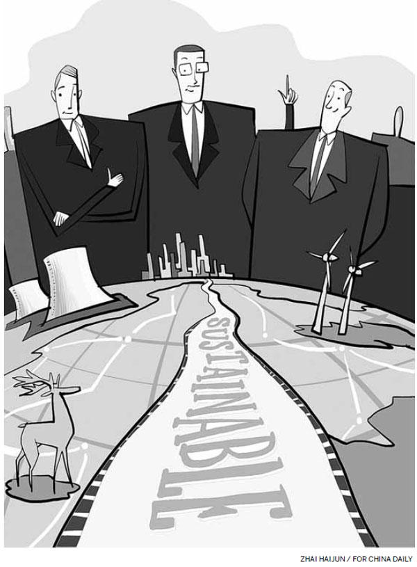 CEOs set on a greener path