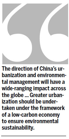 Green dream for China's reforms