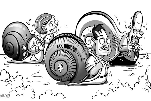 The dialectics of China's tax burden