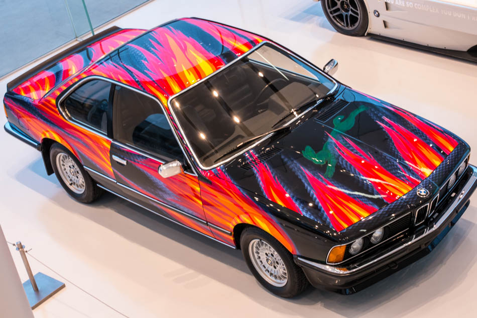 BMW Art Car exhibition in Shanghai