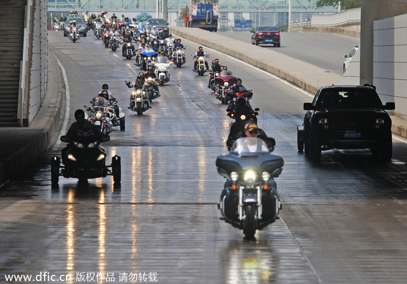 Raw power of superbikes on display in Tianjin