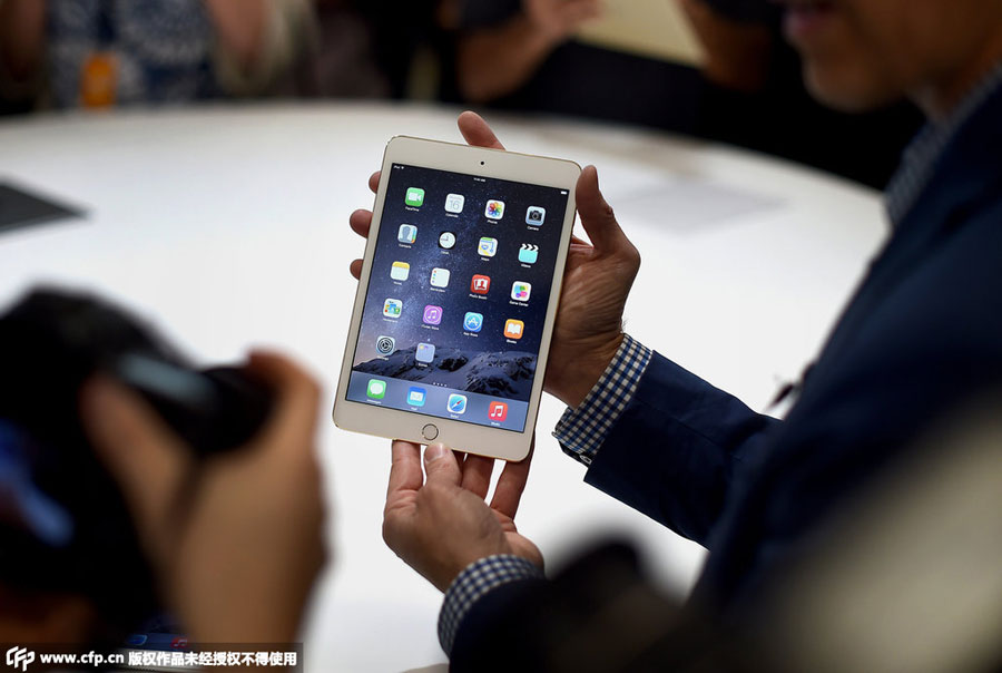Apple unveils iPad Air 2 with Touch ID to secure Apple pay