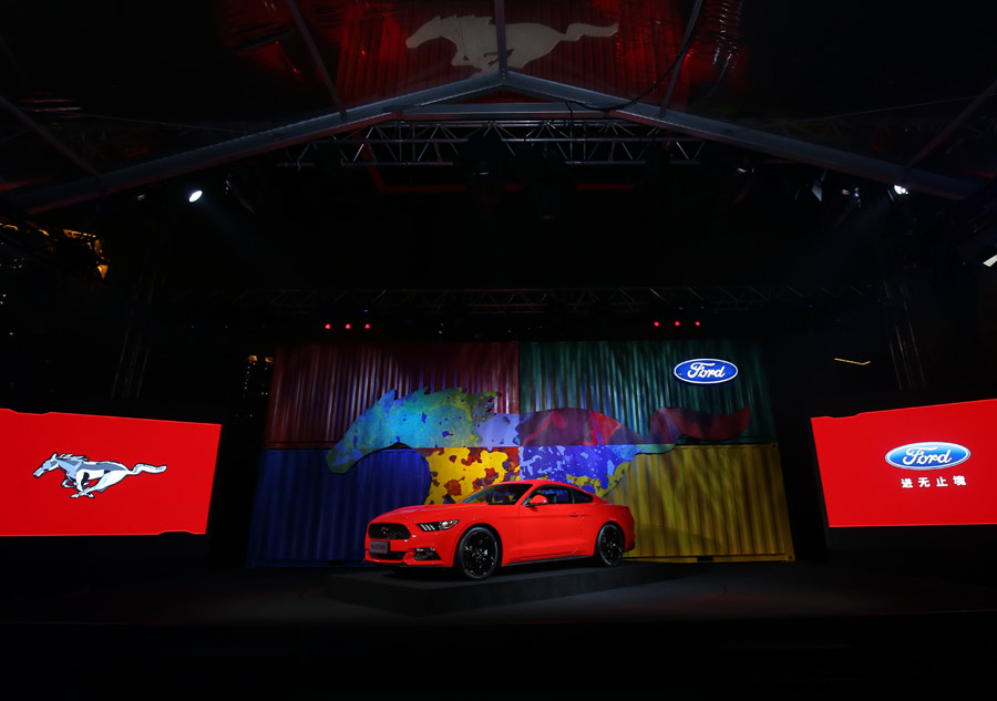 All-New Ford Mustang debuts in China