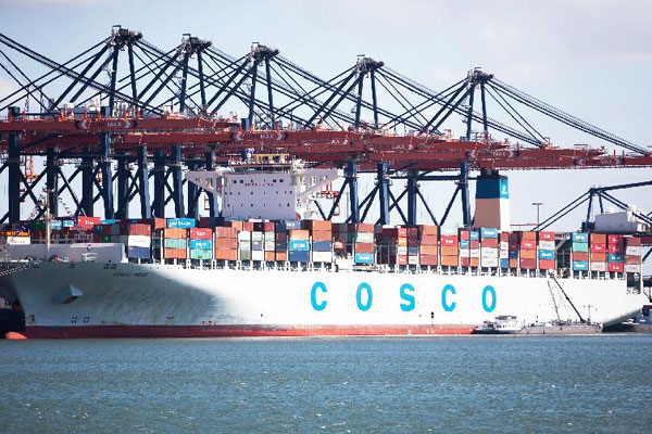 COSCO Group returns to profit in 2014