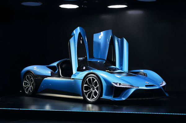 China's NextEV unveils new electric supercar in UK