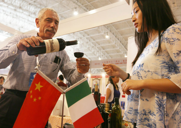 Italian wine matures in the Chinese market