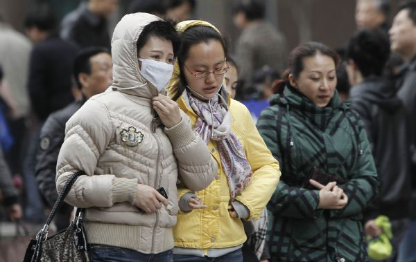 Cold wave sweeps E China's Shanghai