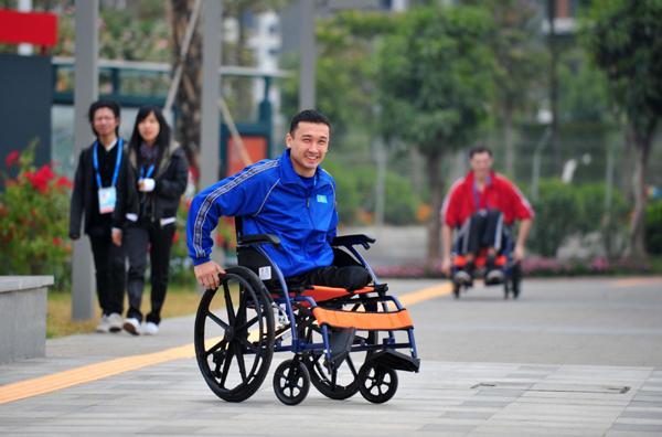 Athletes settle in for Asian Para Games