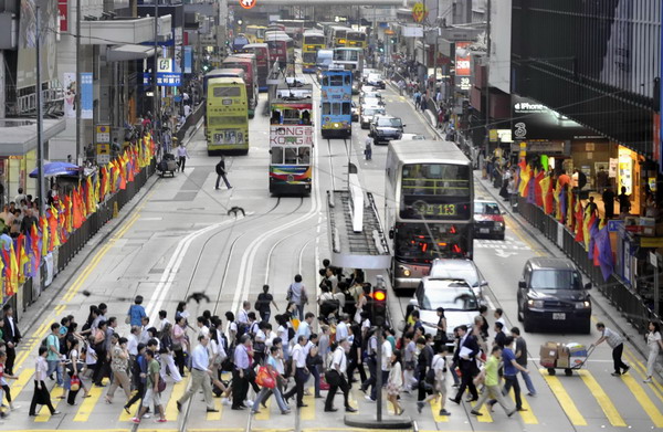 Merits of Hong Kong traffic