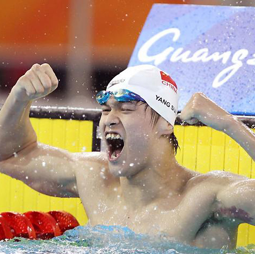 China's top 10 athletes in 2010