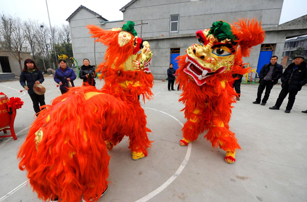 Villagers gear up for Spring Festival