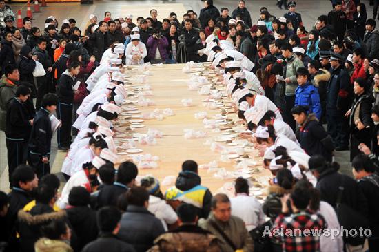 The battle of the dumplings in NE China