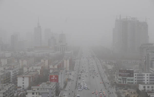 Sandstorm hits NW China