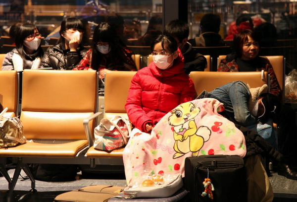 Chinese ready to take flights home